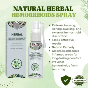 Natural Herbal Hemorrhoids Spray