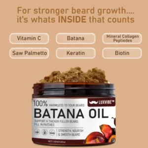 Qilman™ LuxVibe Batana Oil Beard Growth